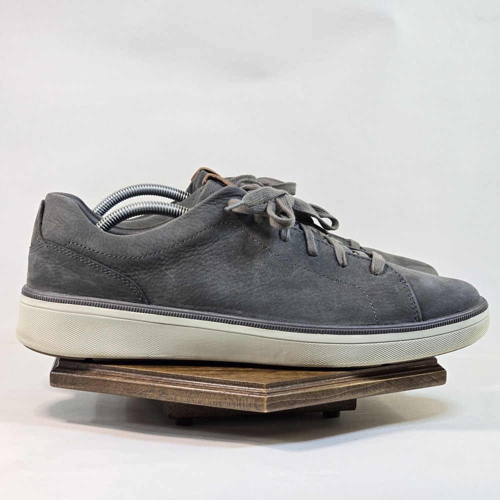 Johnston & Murphy‎ Shoes Mens Size 11.5 Gray XC4 Nubuck Casual Sneakers 25-9057